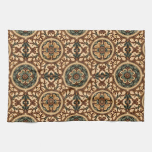 Vintage Arts & Crafts Handwerker, Mission Stil Geschirrtuch