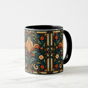 Vintage Arts & Crafts Handwerker, Mission Stil Tasse