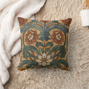 Vintage Arts & Crafts im Craftsman- oder Mission-S Kissen