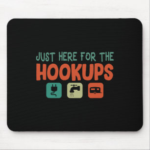 Vintage Arts Lustige Camping-Outfits Nur Hier Für Mousepad