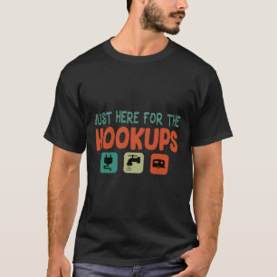 Vintage Arts Lustige Camping-Outfits Nur Hier Für T-Shirt