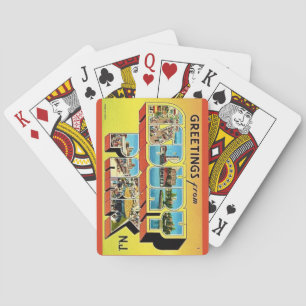 Vintage Asbury Park NJ Spielkarten
