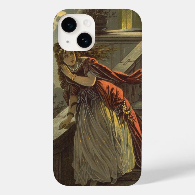 Vintage Aschenputtel, Viktorianische Märchen Case-Mate iPhone Hülle (Rückseite)