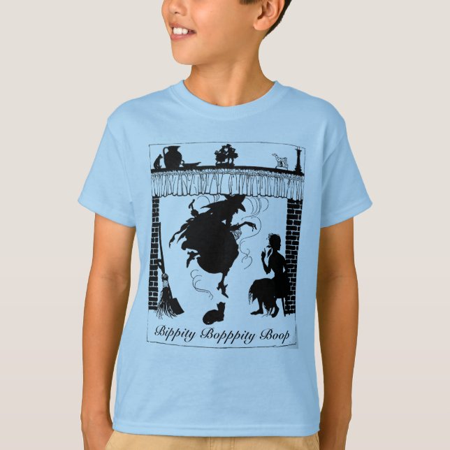 Vintage Aschenputtels feenhafte Patin erscheint T-Shirt (Vorderseite)