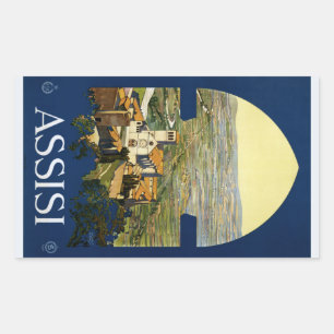 Vintage asiatische Aufkleber Italien