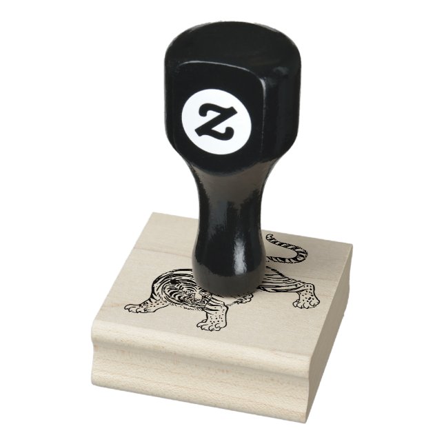 Vintage asiatische Kultur Gummistempel (Stempel)