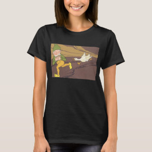 Vintage-Äsops-Fabel Gans, die das goldene Ei legte T-Shirt