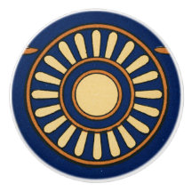 Vintage assyrische Sonne