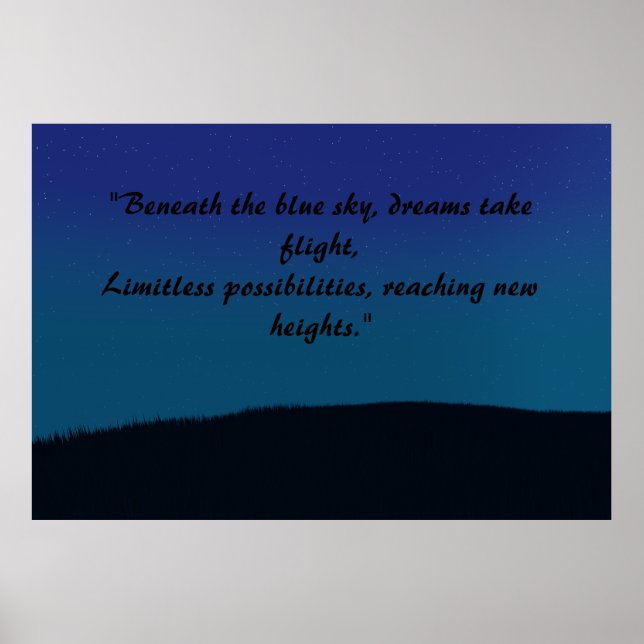 Vintage Ästhetik Poster (Vorne)