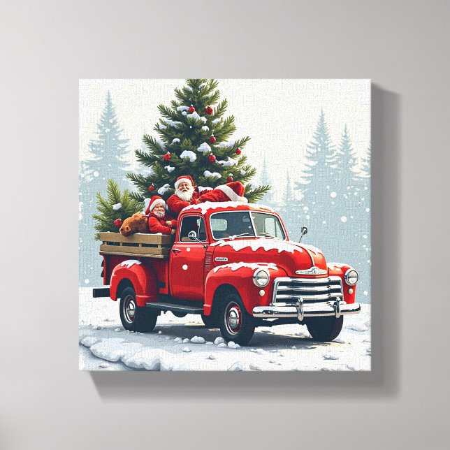 Vintage ästhetische Leinwand (Vorderseite)