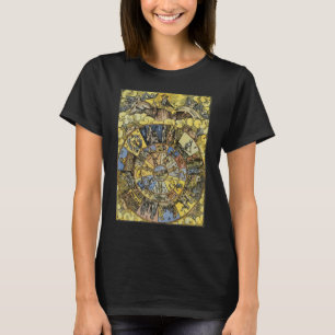 Vintage Astrologie, Renaissance Tierkreisrad, 1555 T-Shirt