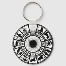 Vintage Astrologie Zodiac Wheel