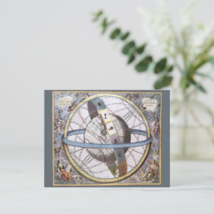 Vintage Astronomie, Celestial von Andreas Cellariu Einladung