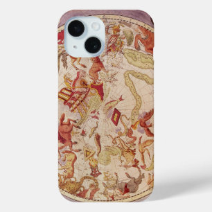 Vintage-Astronomie, Himmelskarte von Carel Allard iPhone 15 Hülle