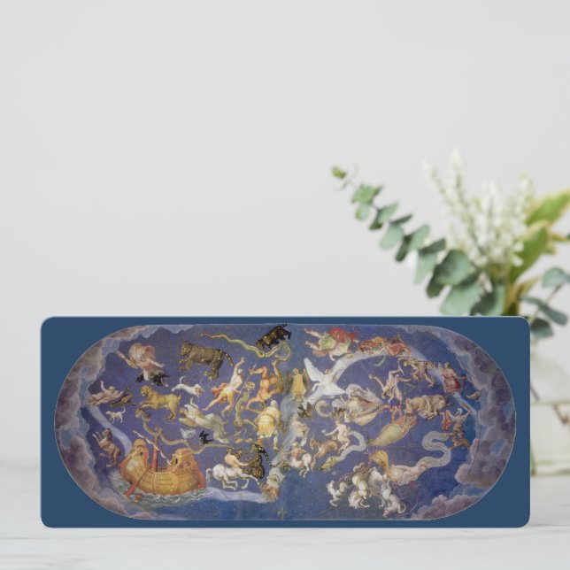 Vintage Astronomie Himmelskonstellationen Fresco (Stehend Vorderseite)