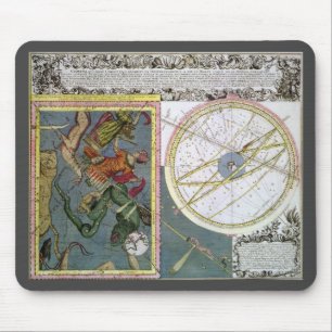 Vintage Astronomie, Kometenbahn von Matthaeus Seut Mousepad