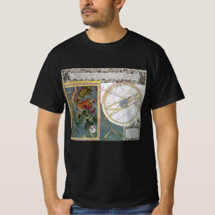 Vintage Astronomie, Kometenweg von Matthaeus Seutt T-Shirt