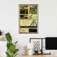 Vintage Astronomie, Stella Magorum, Celestial Star