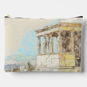Vintage Athen Griechenland Accessoire-Tasche – Far Zubehörtasche
