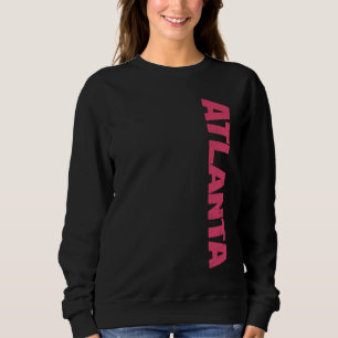 Vintage Atlanta Zuhause Stadt Stolz Varsity Atlant Sweatshirt
