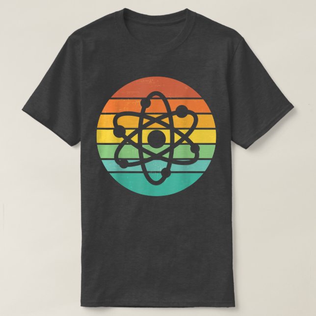Vintage Atommüll Funny Science Student Teach T-Shirt (Design vorne)