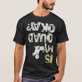 Vintage ATV-Reifen-Streckenrennen-Fahrer UTV-Fahrt T-Shirt