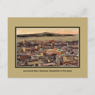 Vintage Auckland Neuseeland, Rangitoto-Insel Postkarte