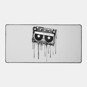 Vintage Audiokassette Schreibtischunterlage