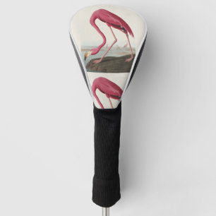 Vintage Audubon Amerikanischer Flamingo Rosa Vogel Golf Headcover