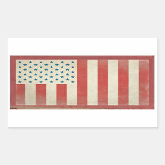 Vintage Aufkleber für die amerikanische Zivile Fla