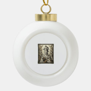 Vintage-Aufstiegs-Engel-Gravur-Vektor-Kunst_1 Keramik Kugel-Ornament