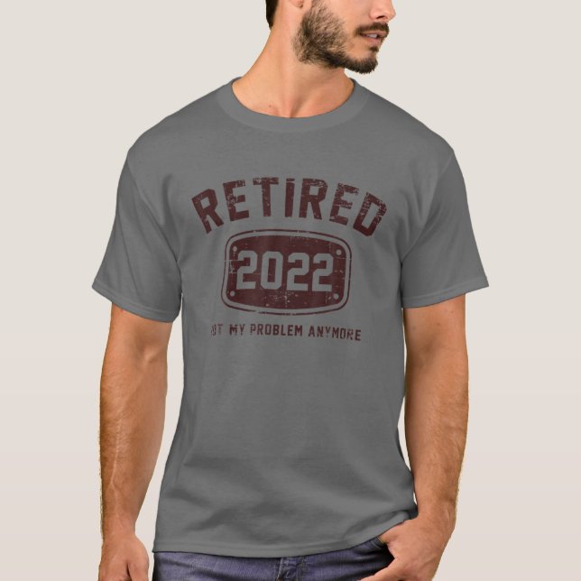 Vintage Aufstockung 2022 Rentengeschenke für Männe T-Shirt (Vorderseite)