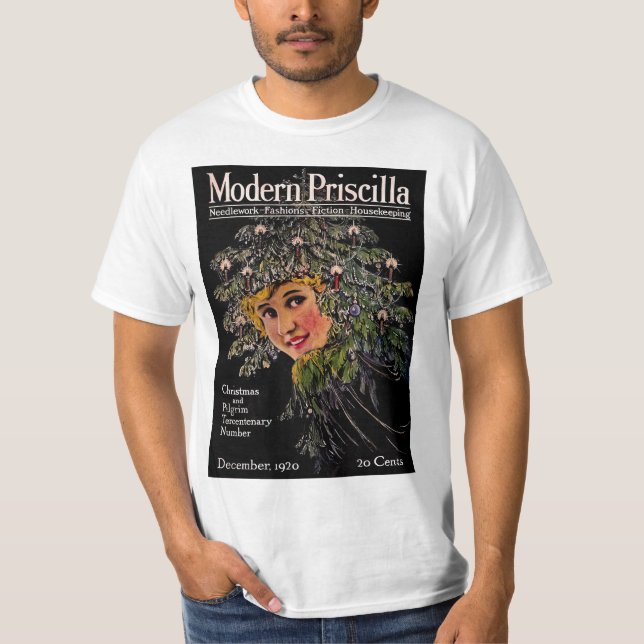 Vintage Ausgabe des Magazins "Moderne Priscilla" T-Shirt (Vorderseite)