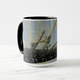 Vintage Ausrüstung für Krane und Schaufel im Nordw Tasse