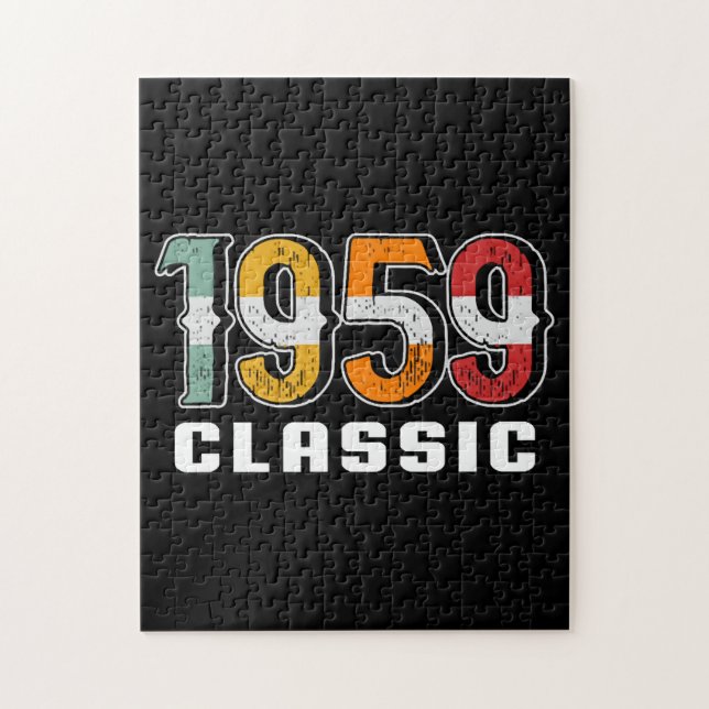 Vintage Ausstattung 1959 Puzzle (Vertikal)