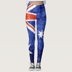 Vintage Australien-Flagge #2 Leggings
