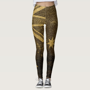 Vintage Australien-Flagge #8 Leggings