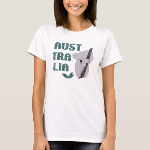 Vintage Australien Koala-Bär Damen T-Shirt