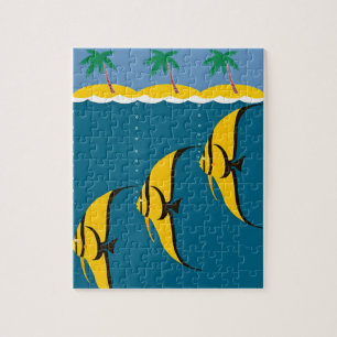 Vintage Australien Reiseillustration Puzzle
