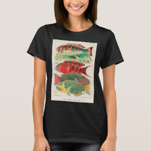Vintage australische Fische im Great Barrier Reef T-Shirt