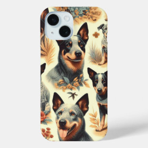 Vintage australische Rinder nahtlos Case-Mate iPhone Hülle