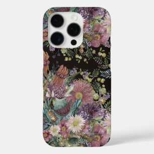 Vintage australische Wildblumen Kissen iPhone 16 Pro Hülle