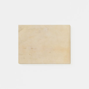 Vintage authentische alte getragene post-it klebezettel