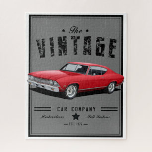 Vintage Auto Chevelle Puzzle