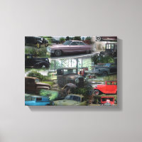 Vintage Auto Collage