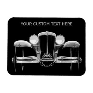 Vintage Auto individuell Magnet