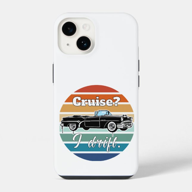 Vintage-Auto iPhone Hülle (Rückseite)