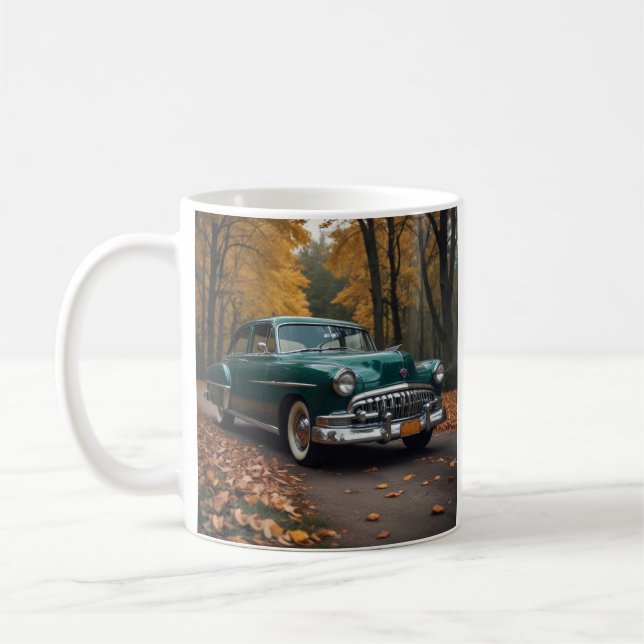 Vintage-Auto Kaffeetasse (Links)