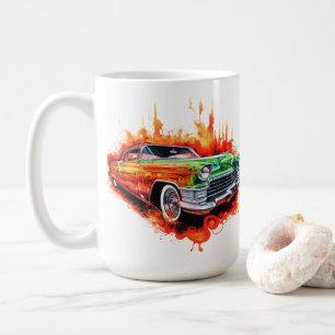 Vintage Auto Kaffeetasse