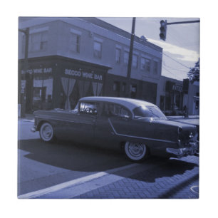 Vintage-Auto-Kunstfliese Fliese